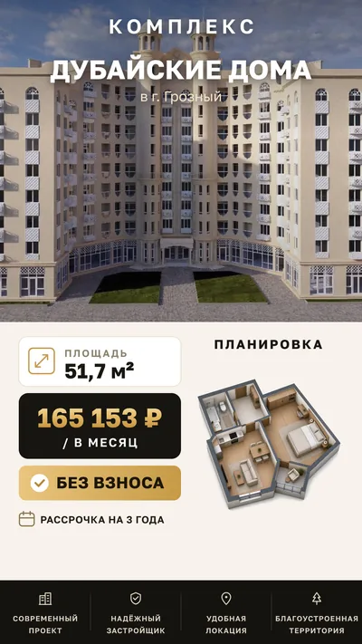 Готовый коллаж квартиры
